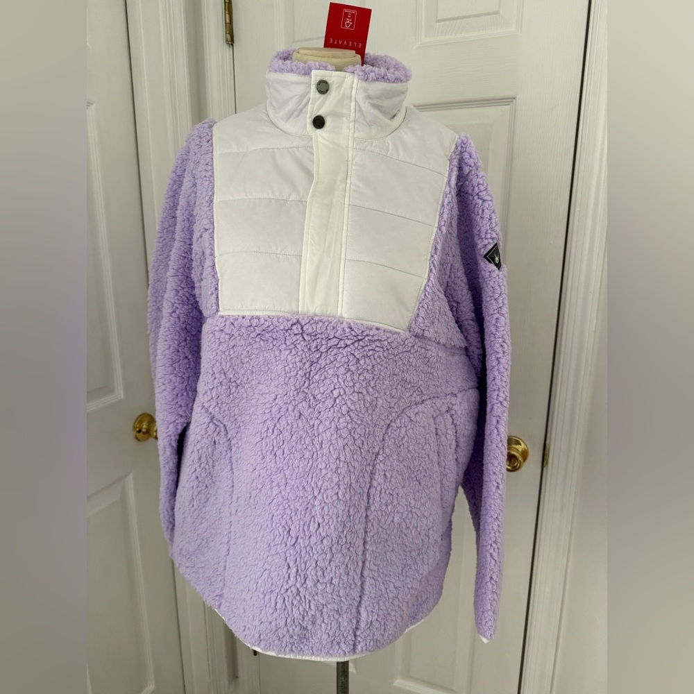NWT - Spyder Boulder Anorak Fleece XL